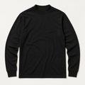 Dorian — Mock Neck Tee — Black