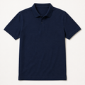 Everett — Piqué Polo — Navy