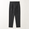Finnian — Pleated Trouser — Charcoal