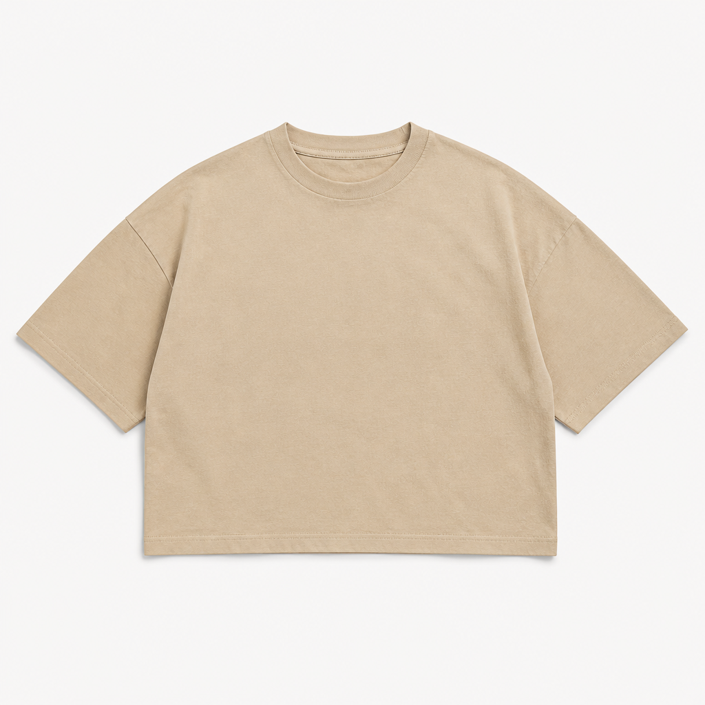 Gideon — Boxy Tee — Sand