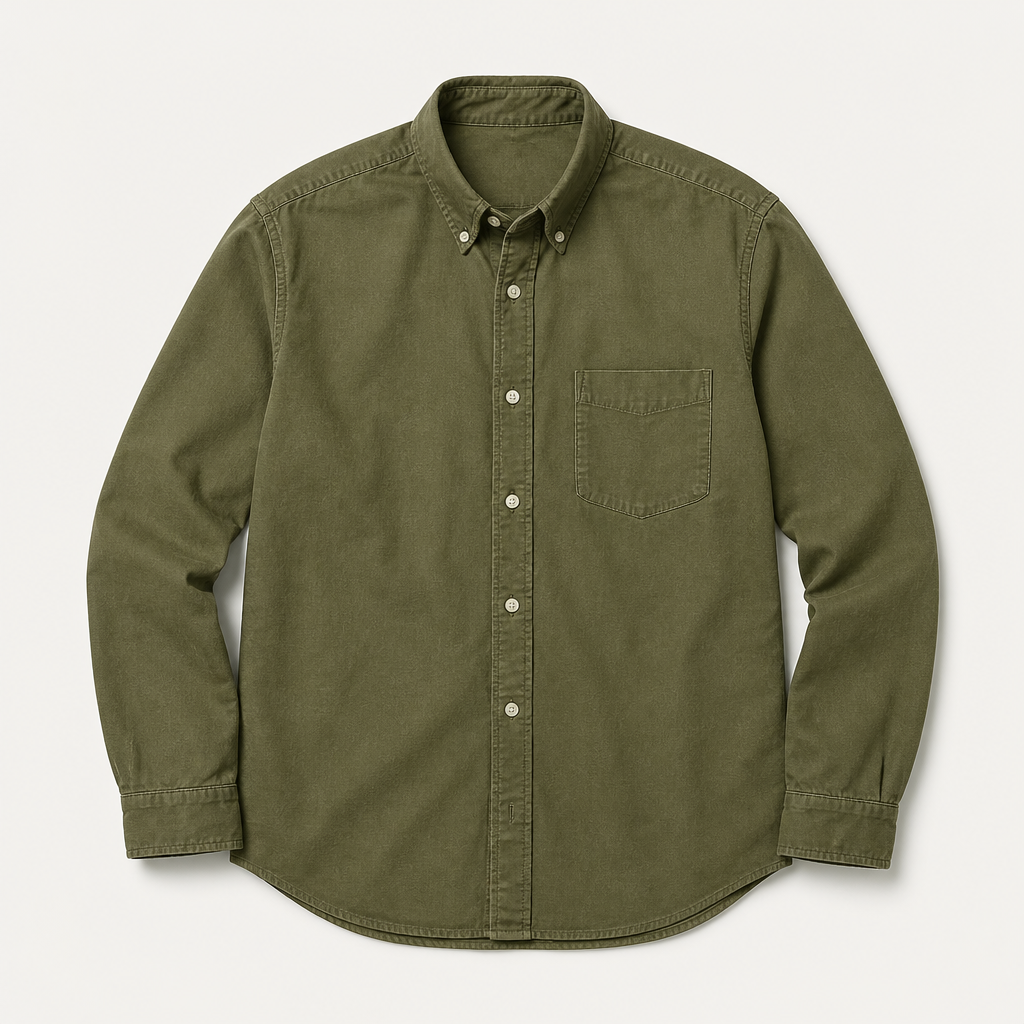 Hayden — Oxford Shirt — Olive