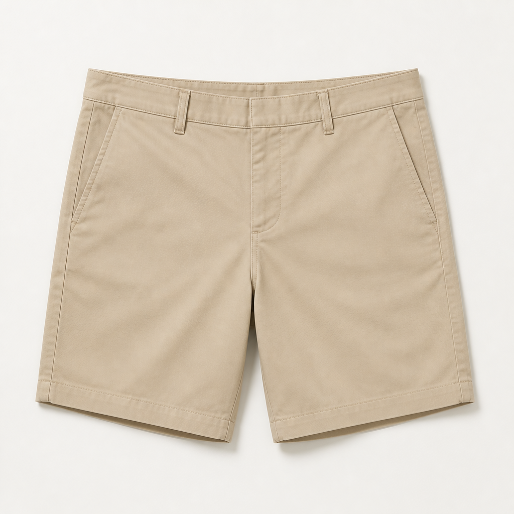 Hugo — Twill Short — Stone