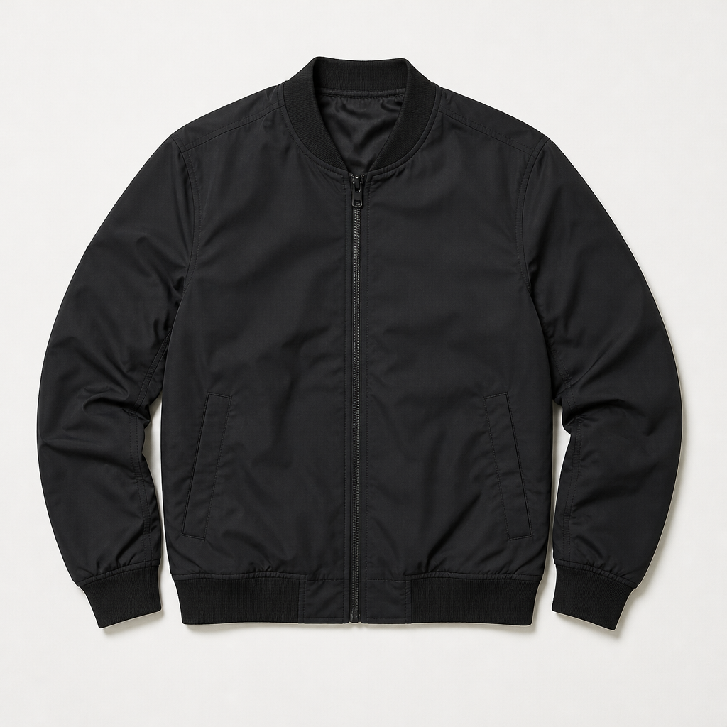 Lachlan — Bomber Jacket — Black