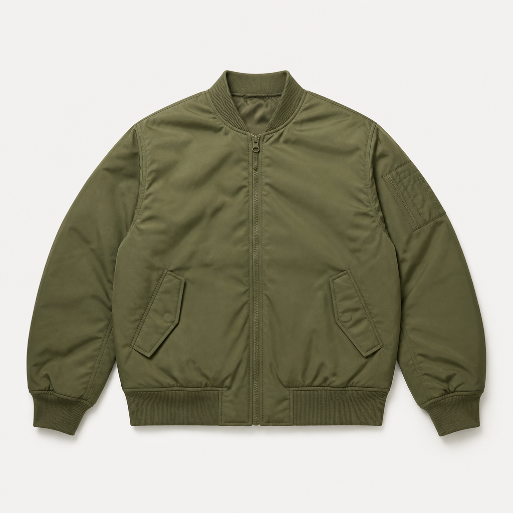 Lachlan — Bomber Jacket — Olive