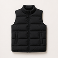 Niall — Down Vest — Black