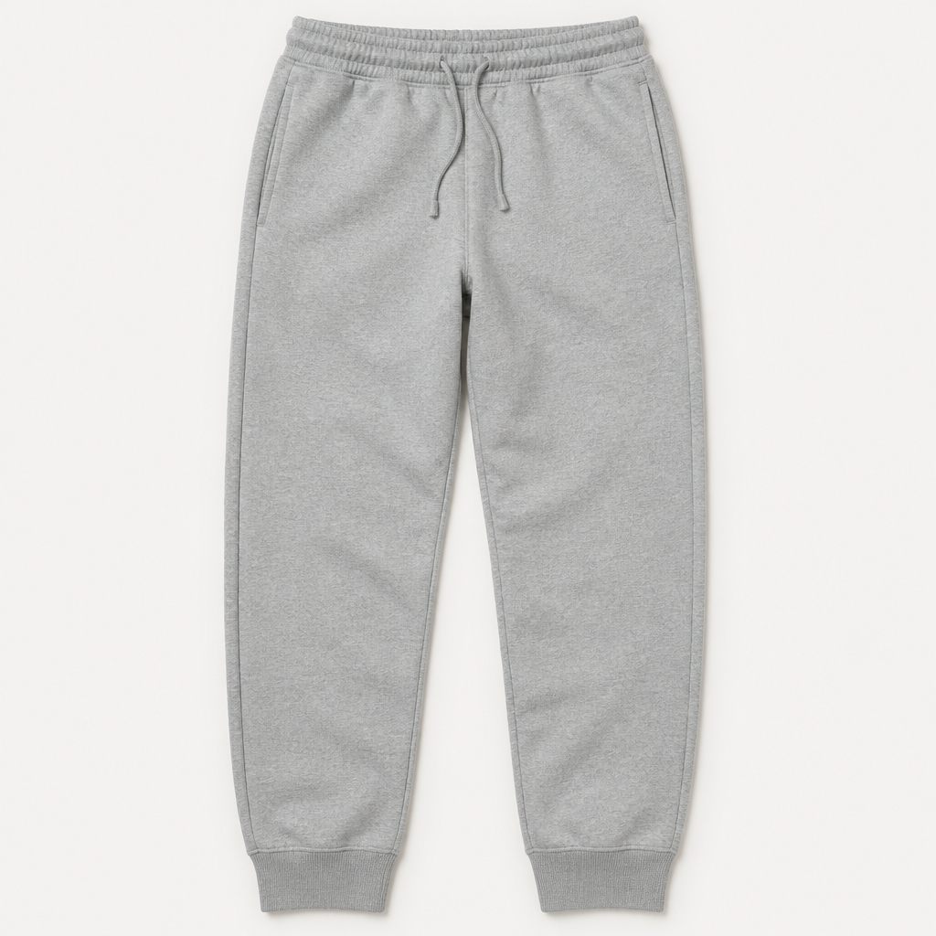 Oswin — Fleece Jogger — Heather Grey