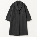 Preston — Tailored Overcoat — Charcoal