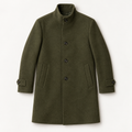 Sutton — Wool Topcoat — Olive