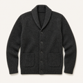 Ulric — Shawl Cardigan — Charcoal