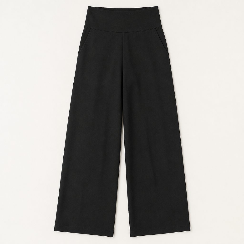 Winslow — Wide-Leg Trouser — Black